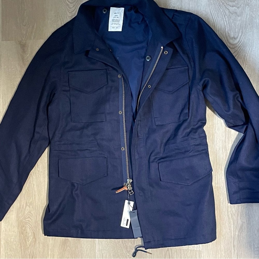 Taylor Stitch X Alpha Industries M-51 Jacket men’s size large  (42)
